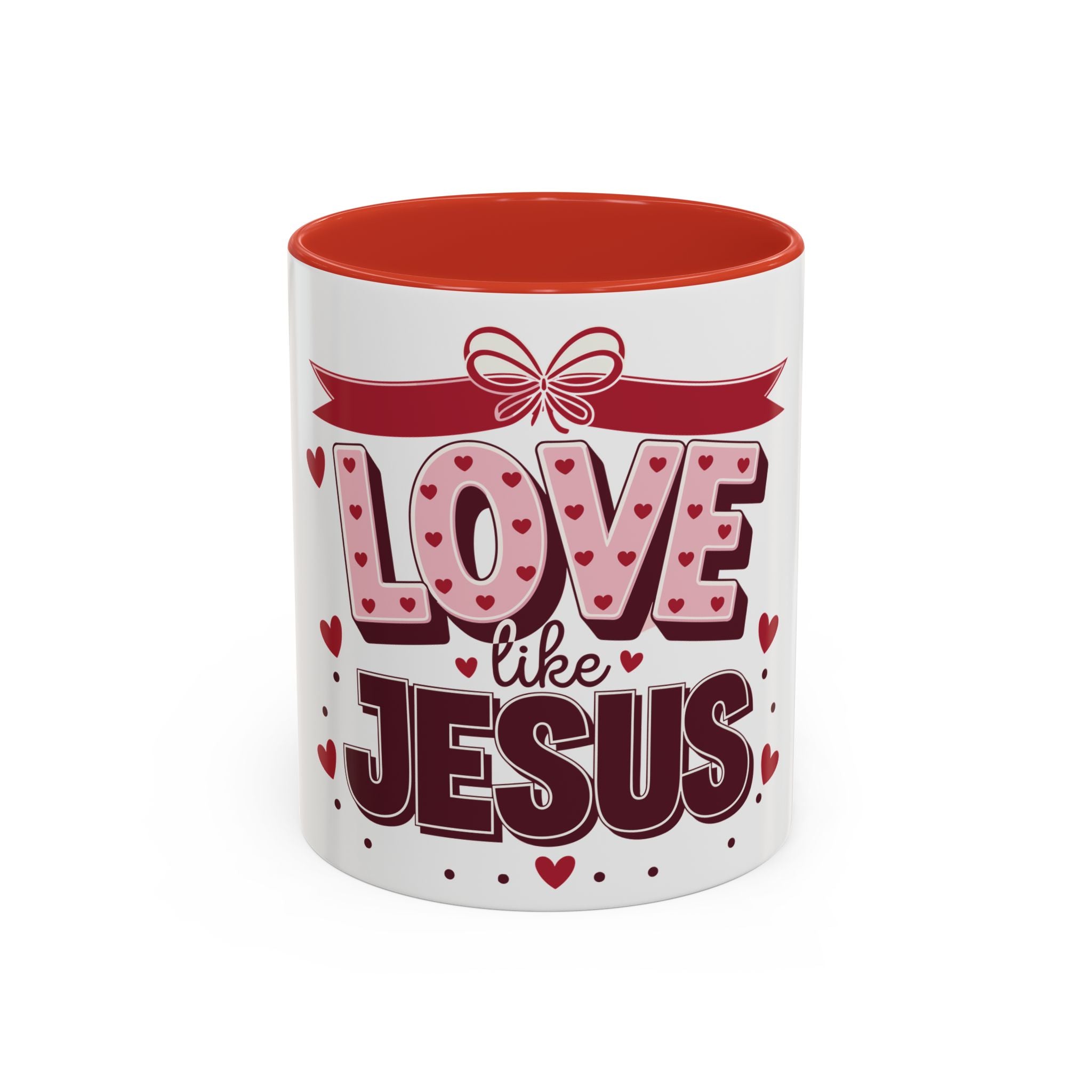 Love Like Jesus Coffee Mug — Christian Valentine Gift (11/15 oz)