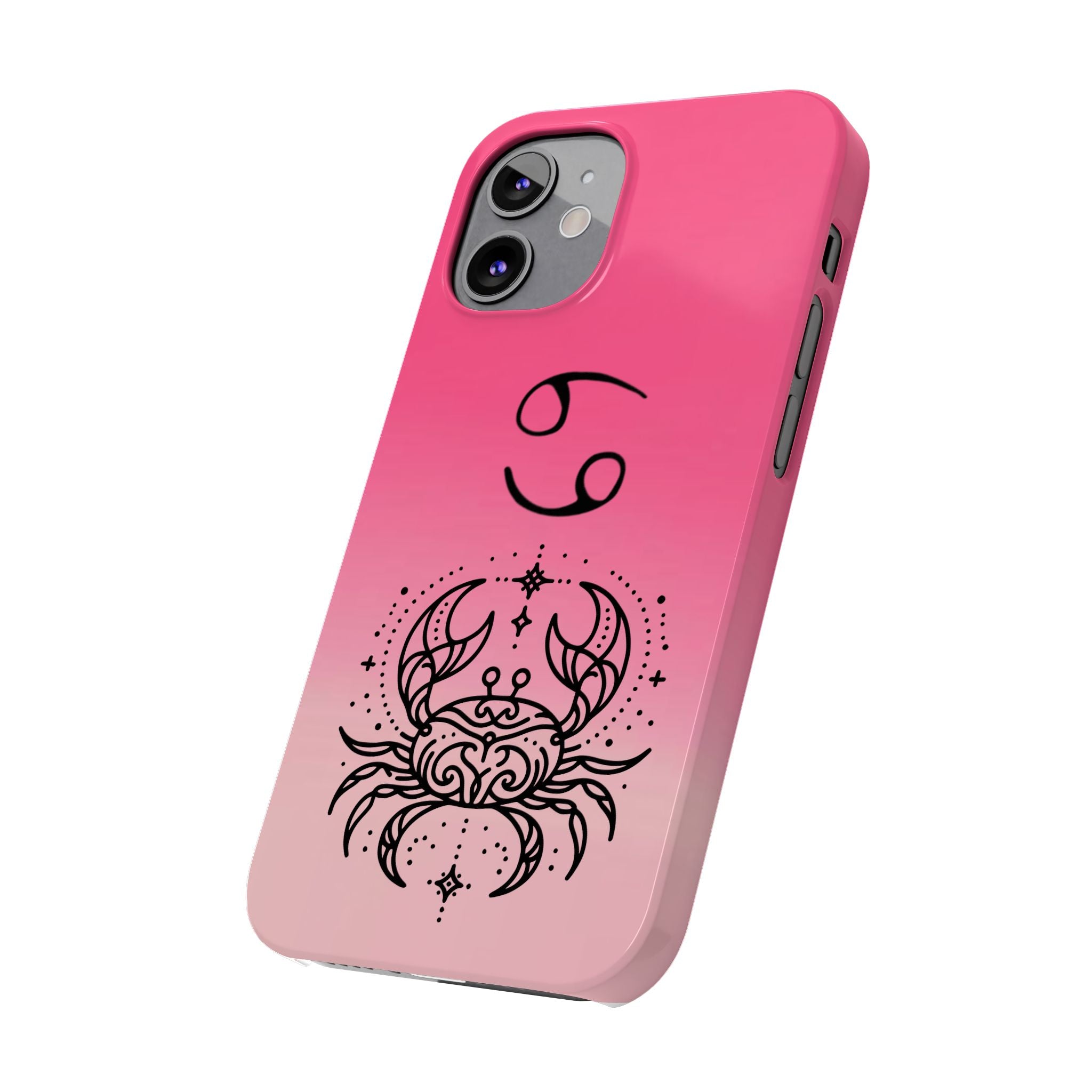Cancer Slim Phone Case - Minimalist Zodiac/Life Support Design