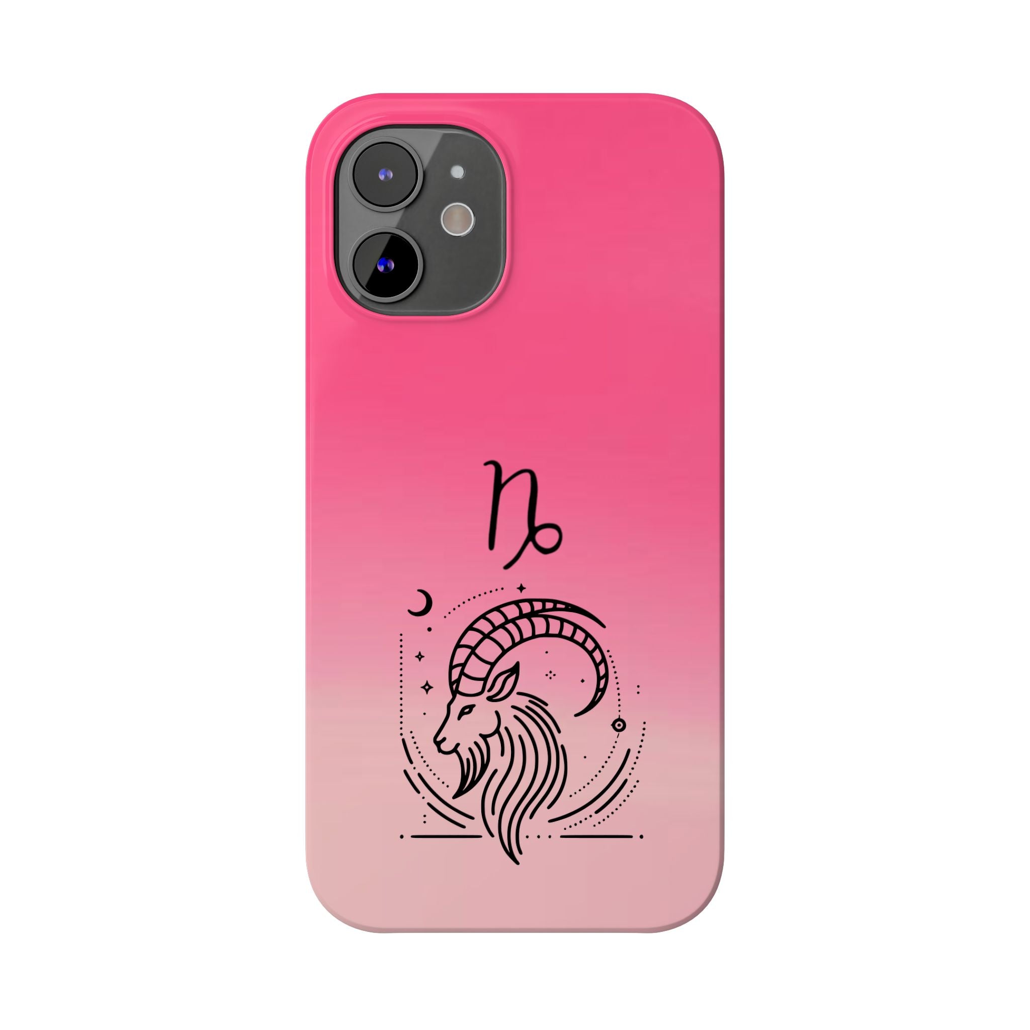 Capricorn Slim Phone Case - Minimal Zodiac Phone Cover