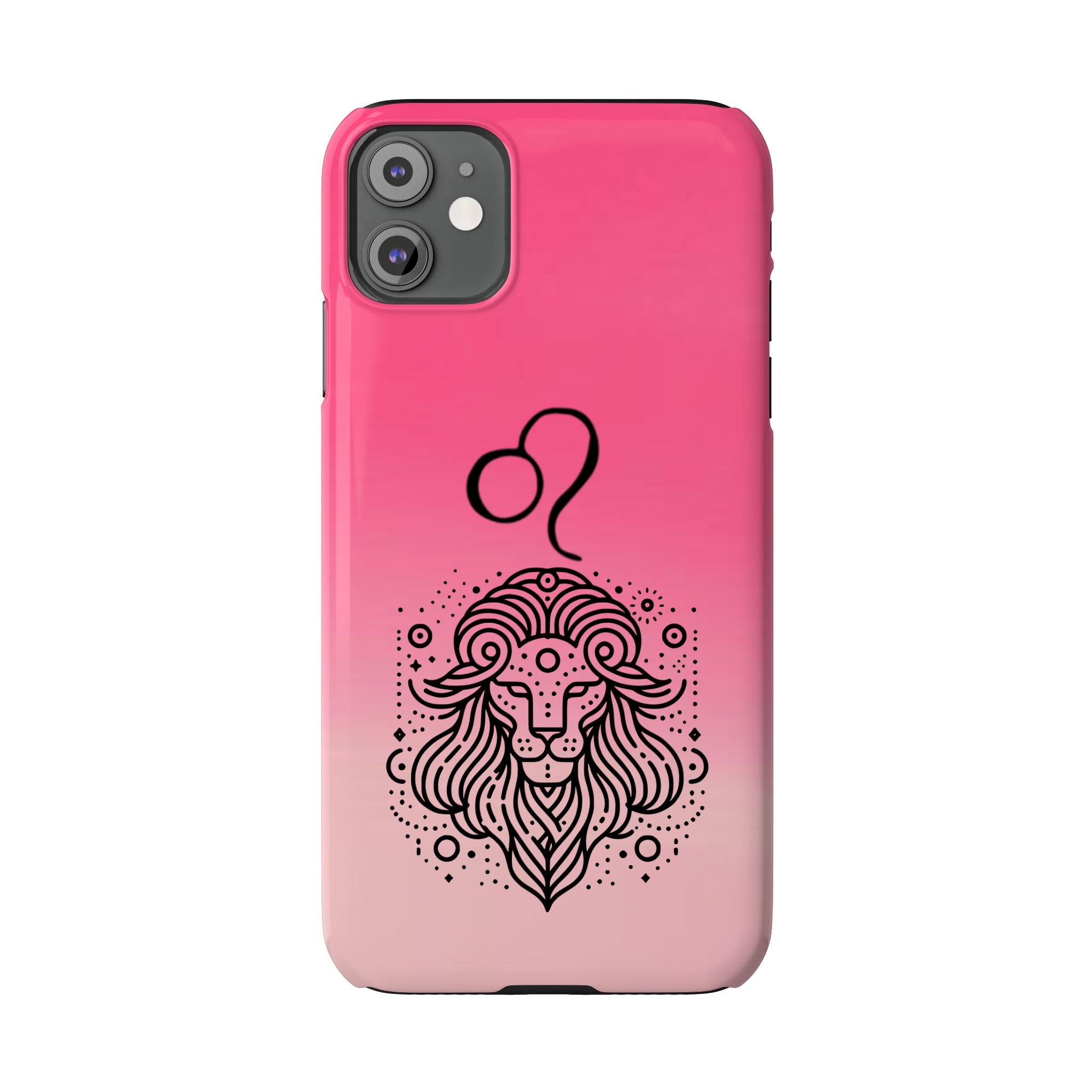 Leo Zodiac Slim Phone Case - Minimalist Horoscope Design
