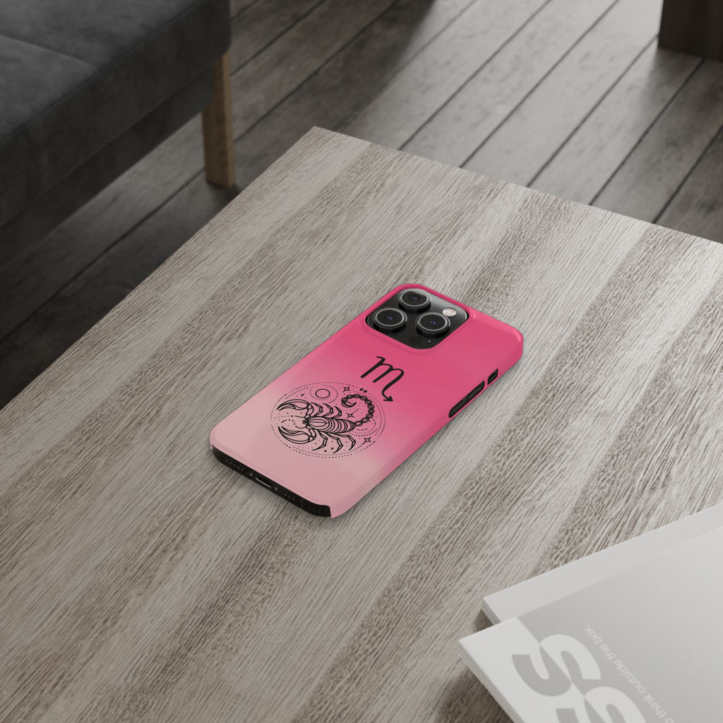 Scorpio Slim Phone Case - Zodiac Constellation Design