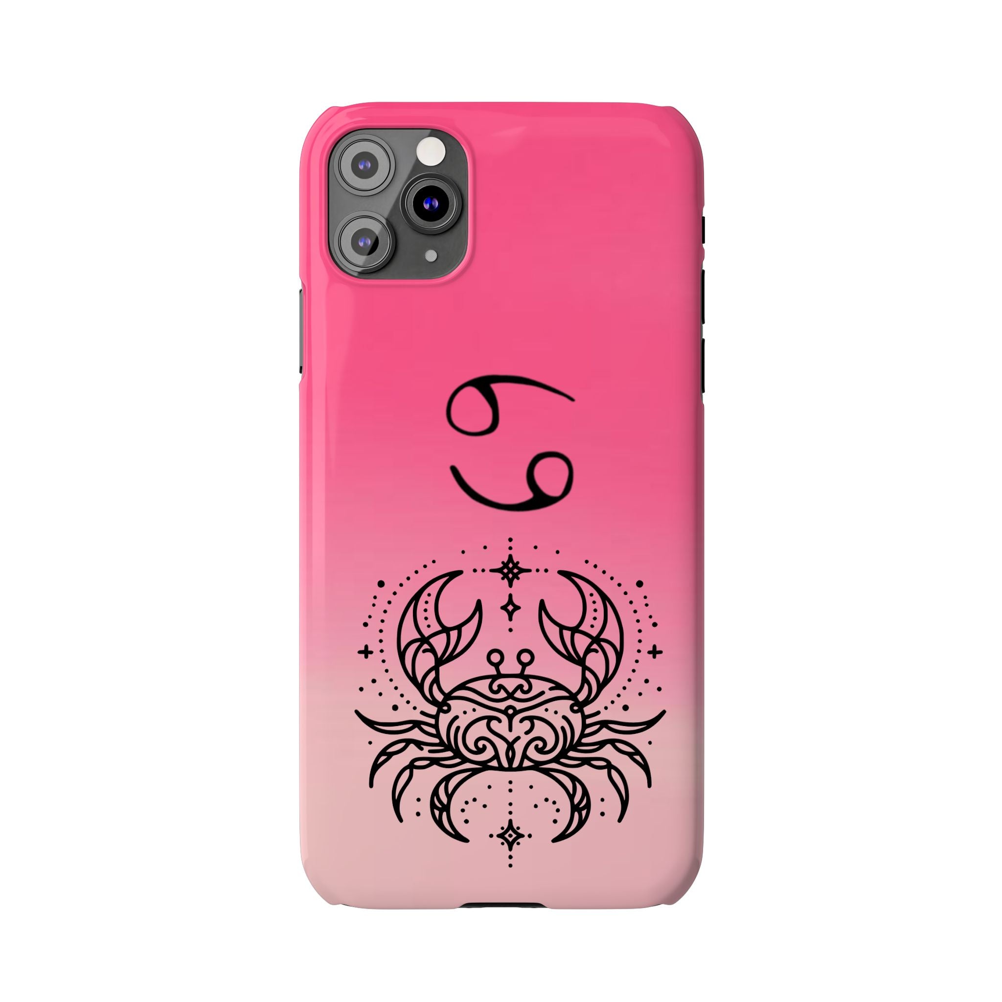 Cancer Slim Phone Case - Minimalist Zodiac/Life Support Design