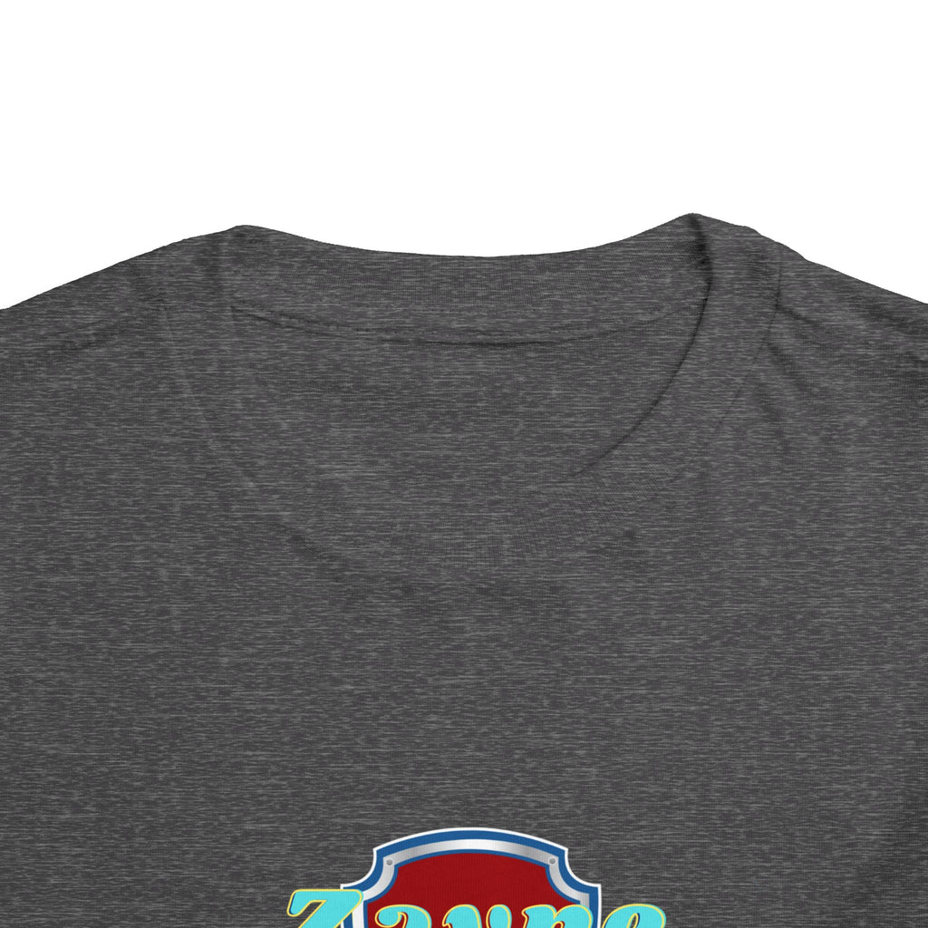 Paw Patrol 2nd Birthday Toddler Tee – Personalized "Zayne is Turning 2"