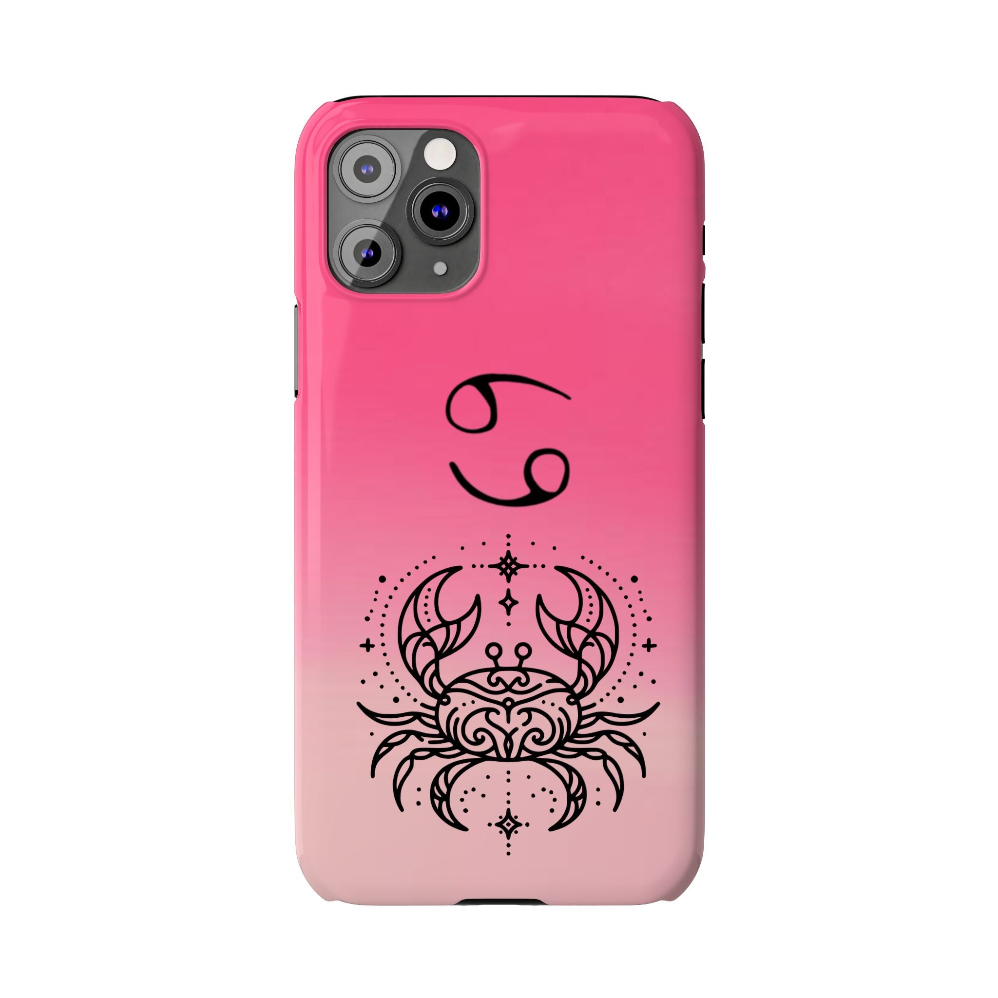 Cancer Slim Phone Case - Minimalist Zodiac/Life Support Design