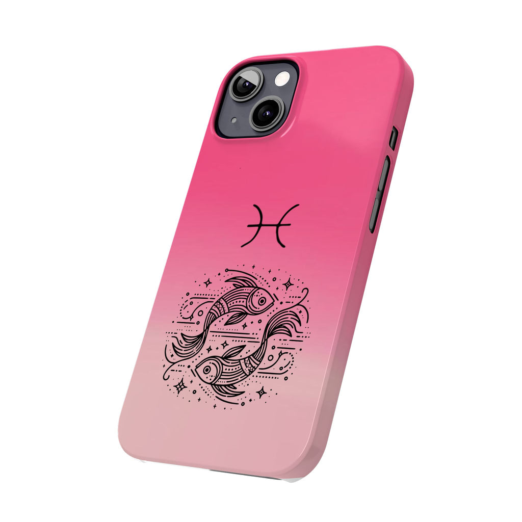 Pisces Slim Phone Case - Minimal Zodiac Phone Cover