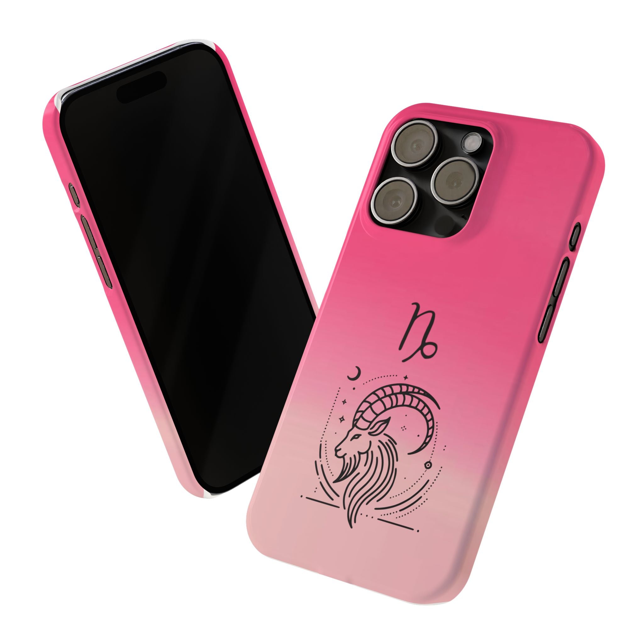 Capricorn Slim Phone Case - Minimal Zodiac Phone Cover