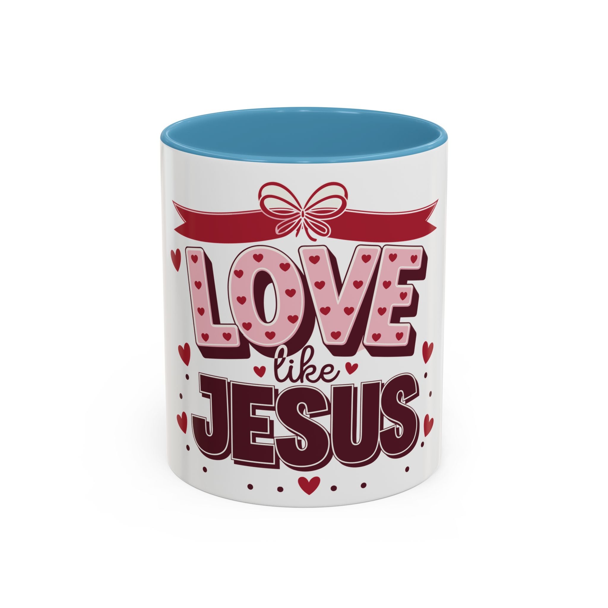 Love Like Jesus Coffee Mug — Christian Valentine Gift (11/15 oz)