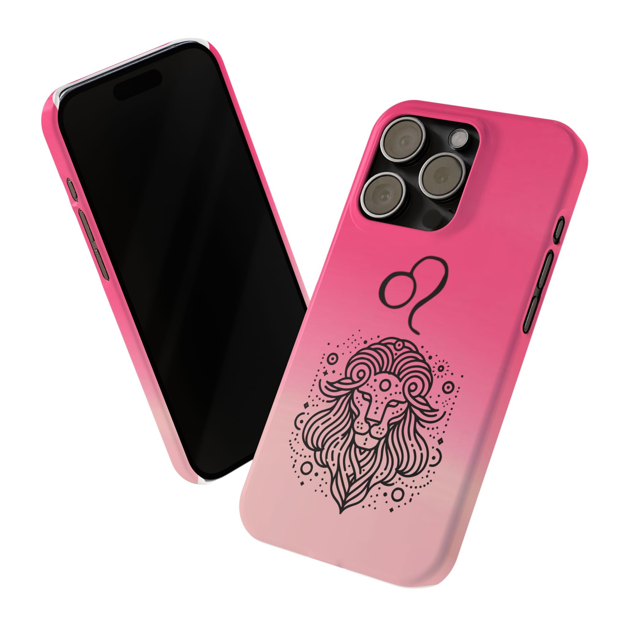 Leo Zodiac Slim Phone Case - Minimalist Horoscope Design