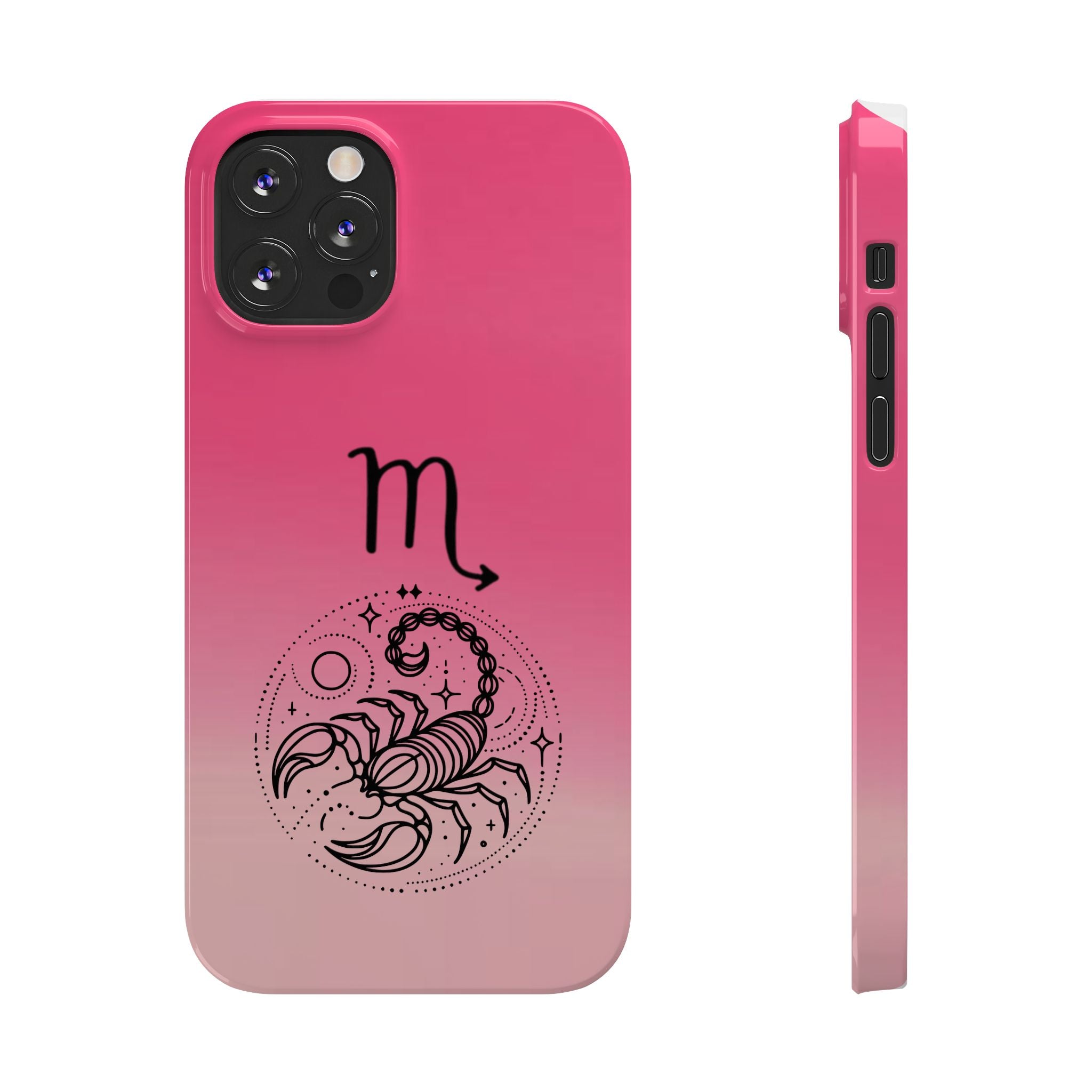 Scorpio Slim Phone Case - Zodiac Constellation Design