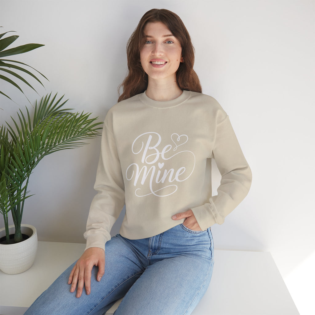 Be Mine Sweatshirt — Valentine’s Day Heart Graphic Crewneck