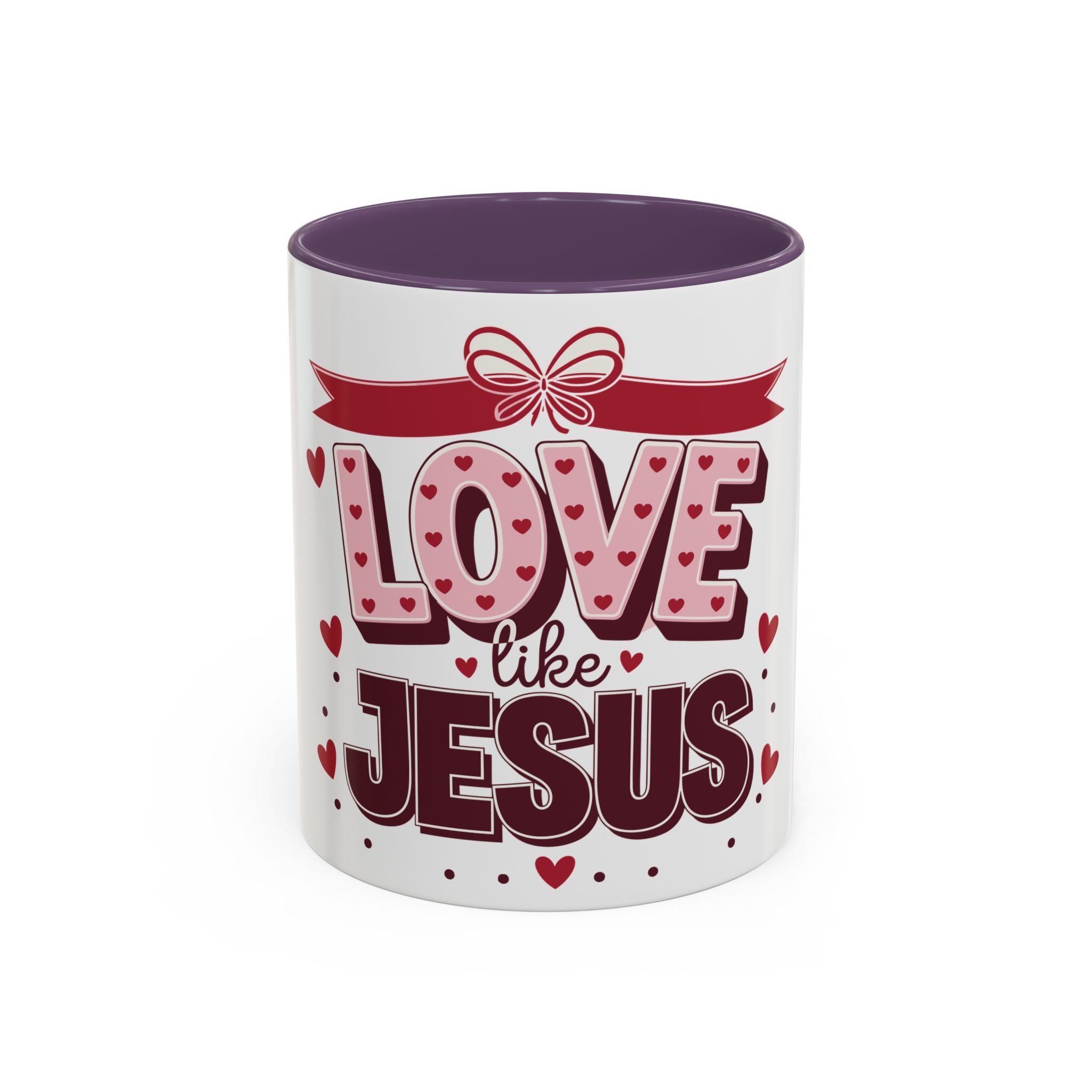 Love Like Jesus Coffee Mug — Christian Valentine Gift (11/15 oz)