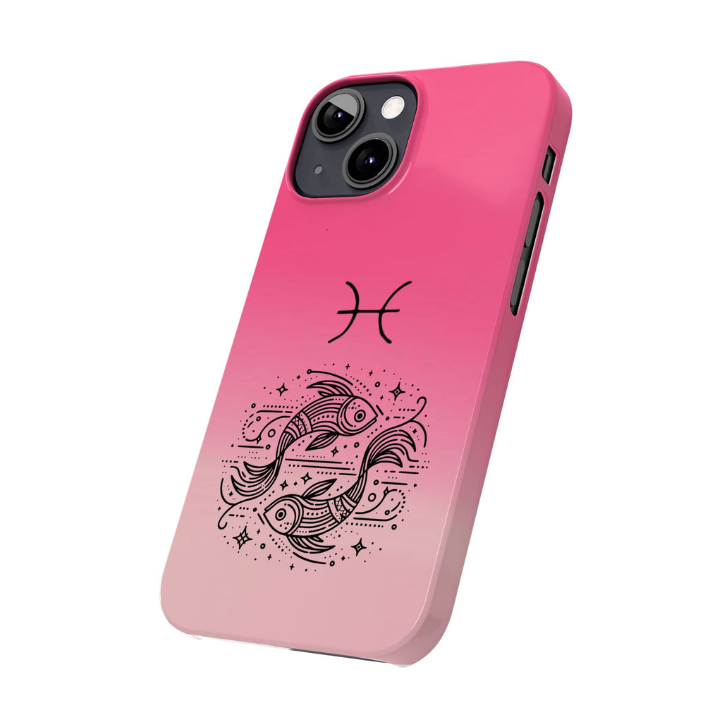 Pisces Slim Phone Case - Minimal Zodiac Phone Cover