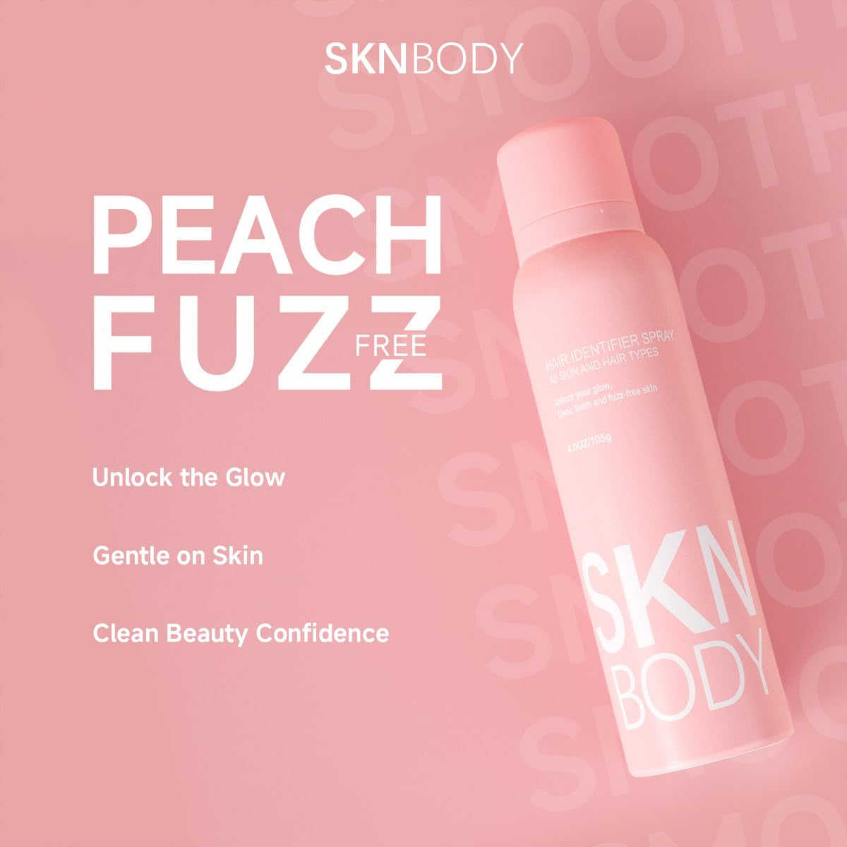 Hair Identifier Spray with Dermaplaner Set 2 Pack, Facial Hair Removal Kit with 4 Razors for Face Shaving and Dermaplaning