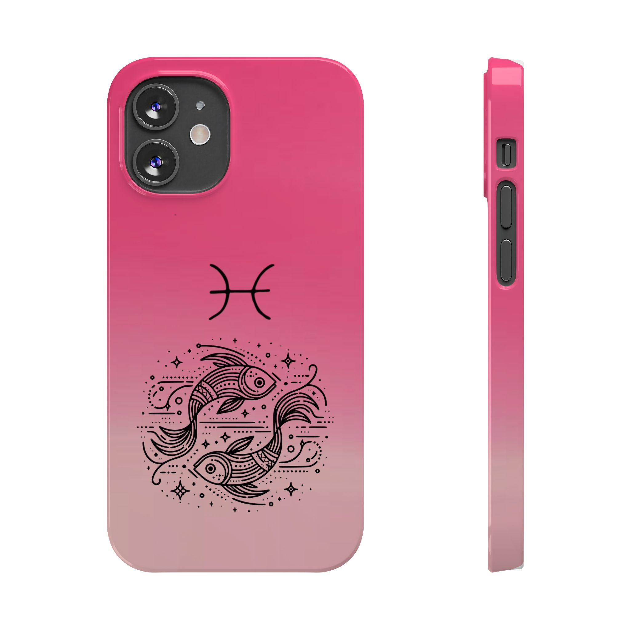 Pisces Slim Phone Case - Minimal Zodiac Phone Cover