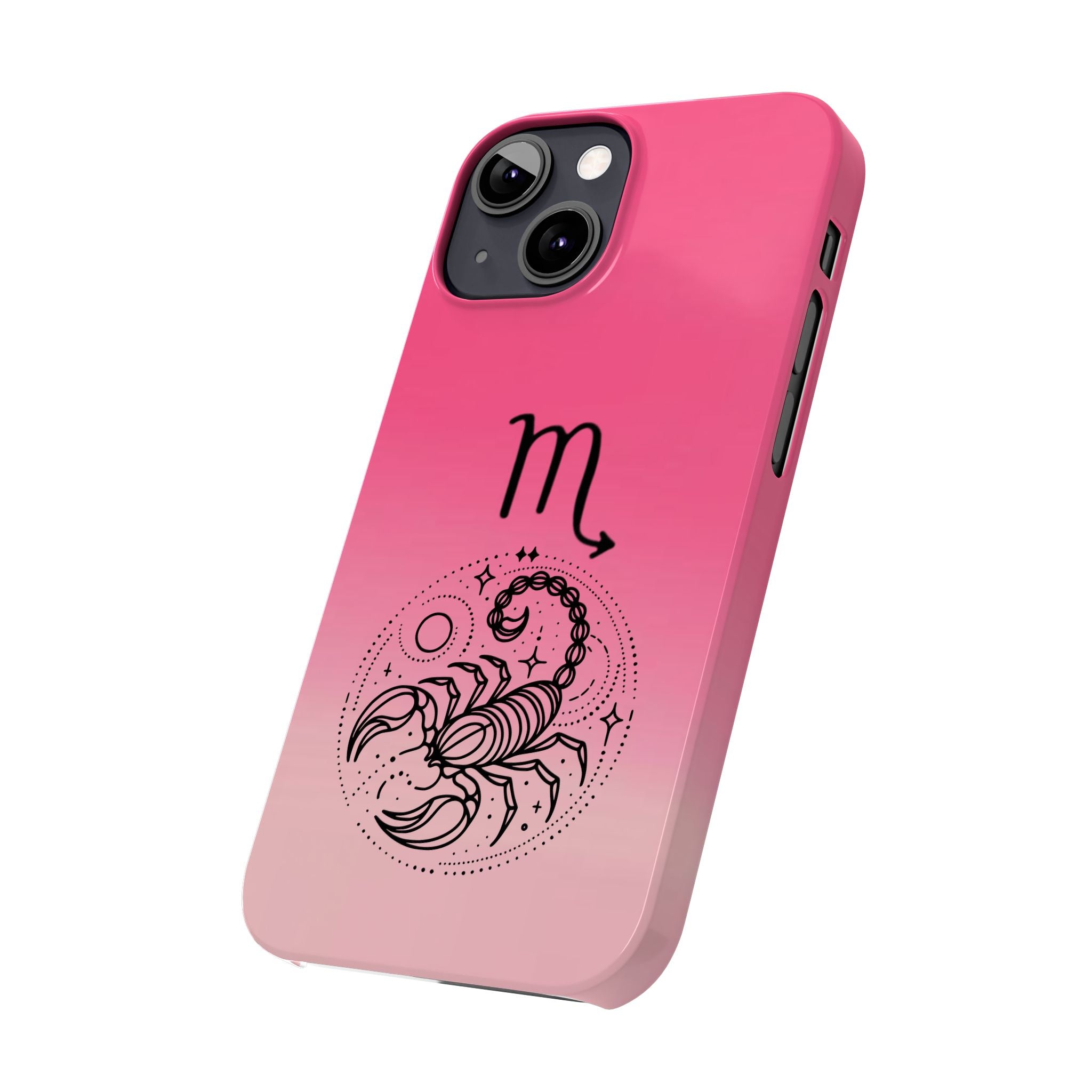 Scorpio Slim Phone Case - Zodiac Constellation Design