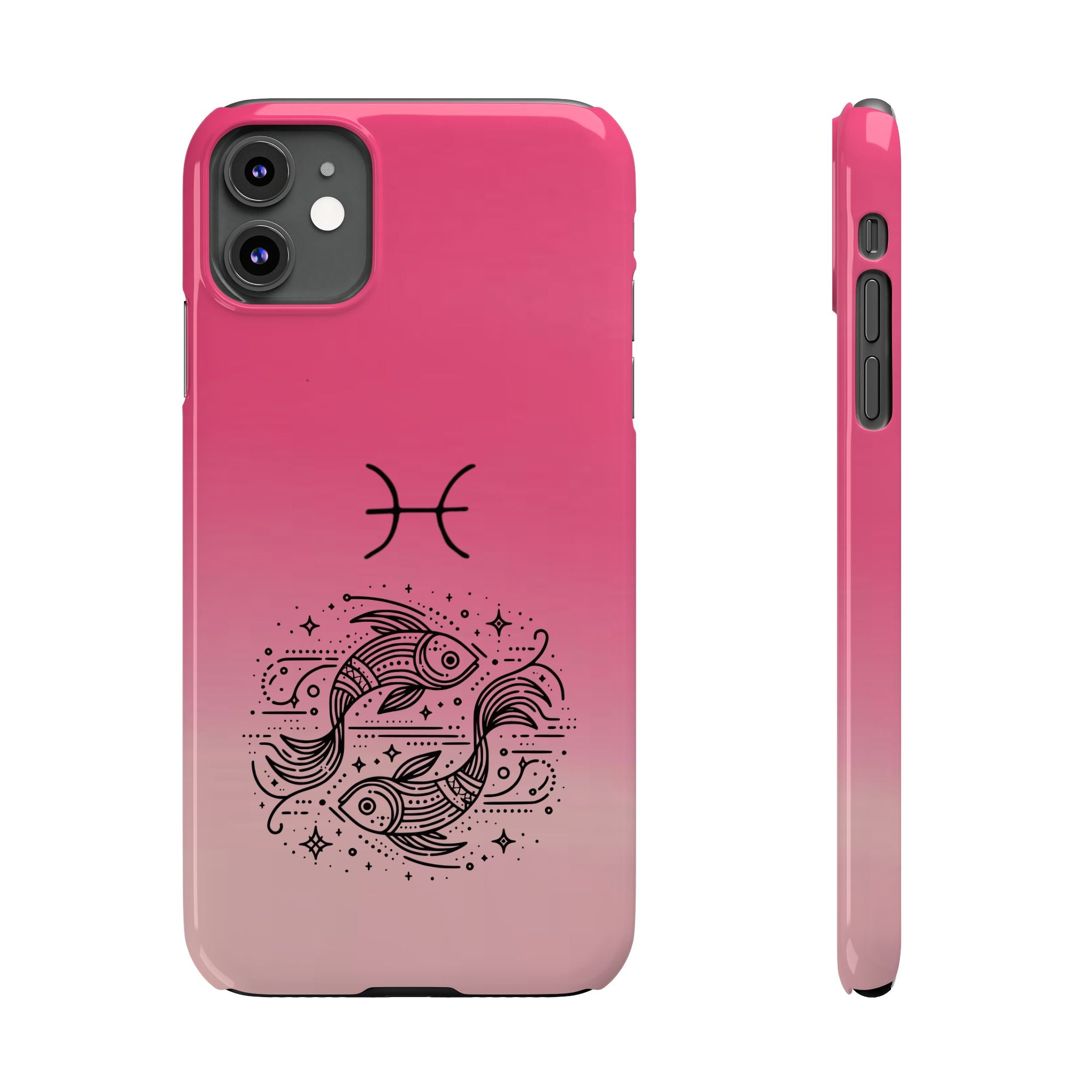 Pisces Slim Phone Case - Minimal Zodiac Phone Cover