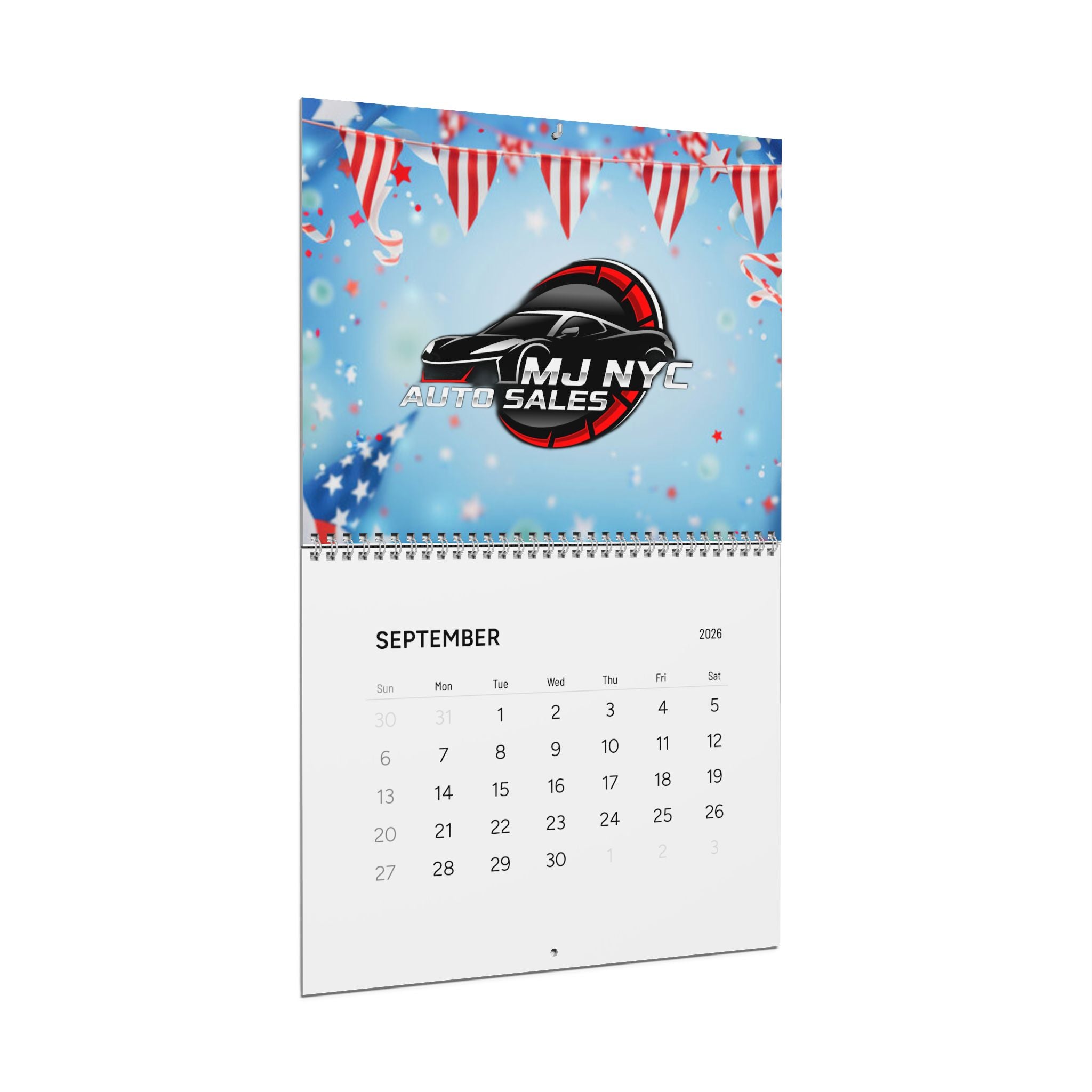 Persolinazed Wall Calendar 2026 | Branded Auto Sales Calendar