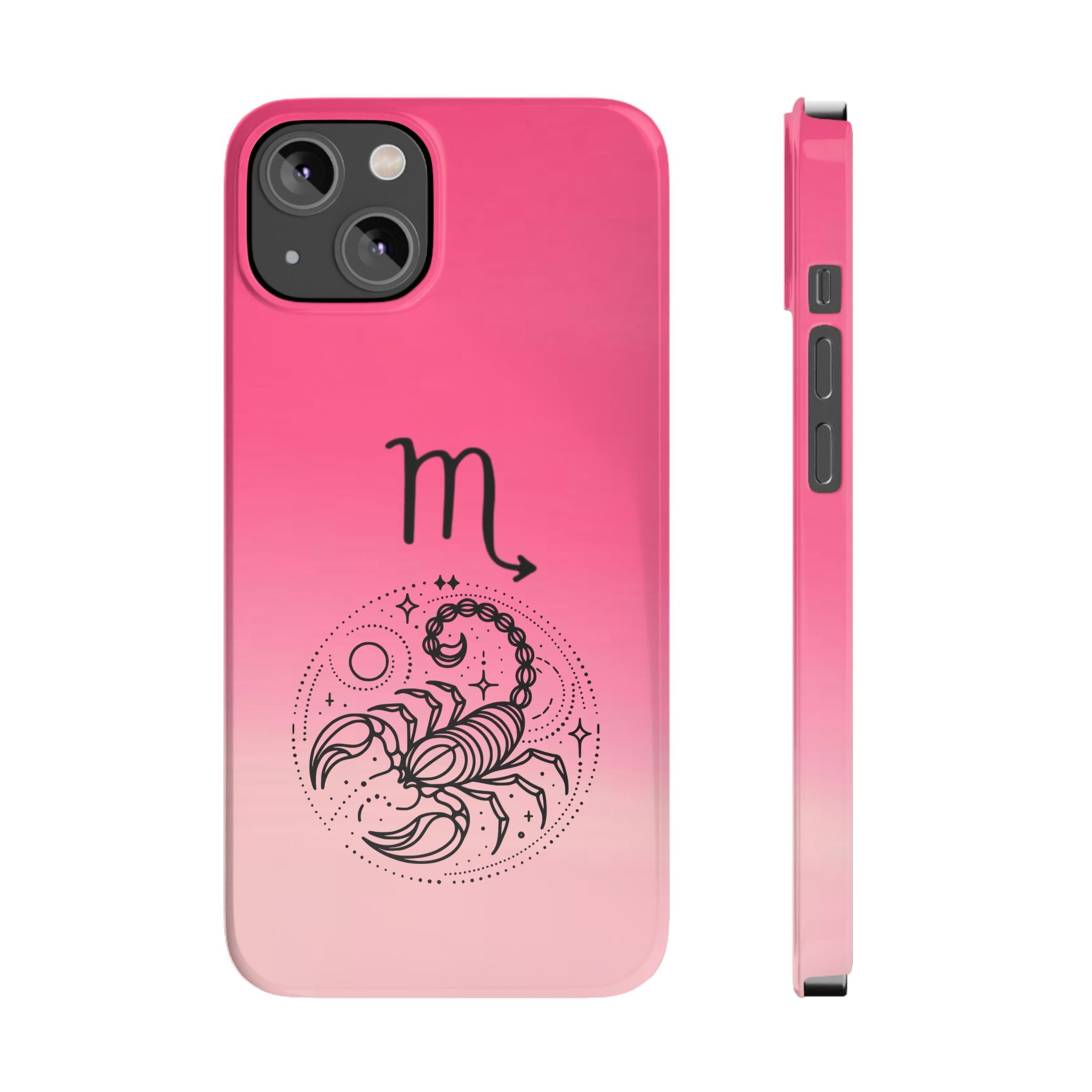 Scorpio Slim Phone Case - Zodiac Constellation Design