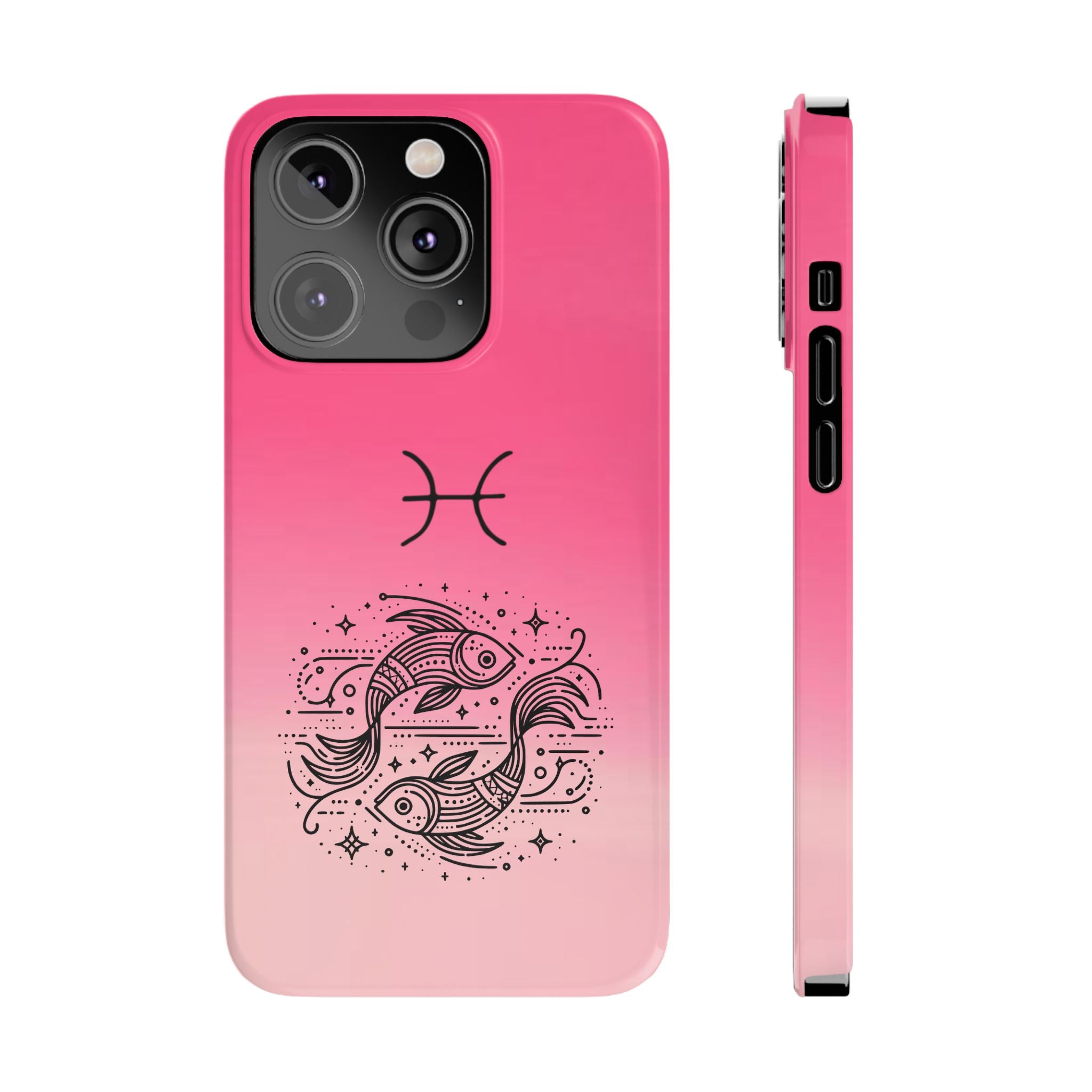 Pisces Slim Phone Case - Minimal Zodiac Phone Cover