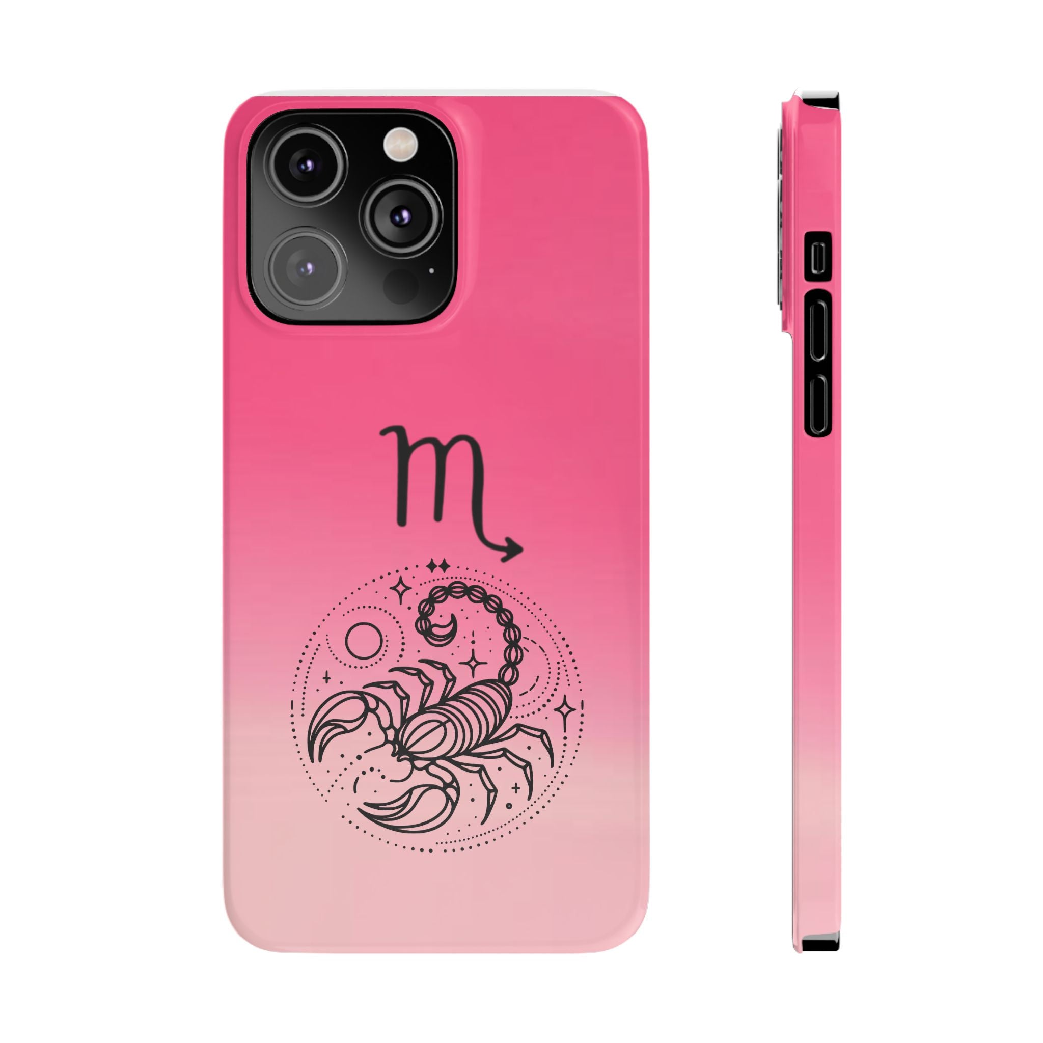 Scorpio Slim Phone Case - Zodiac Constellation Design