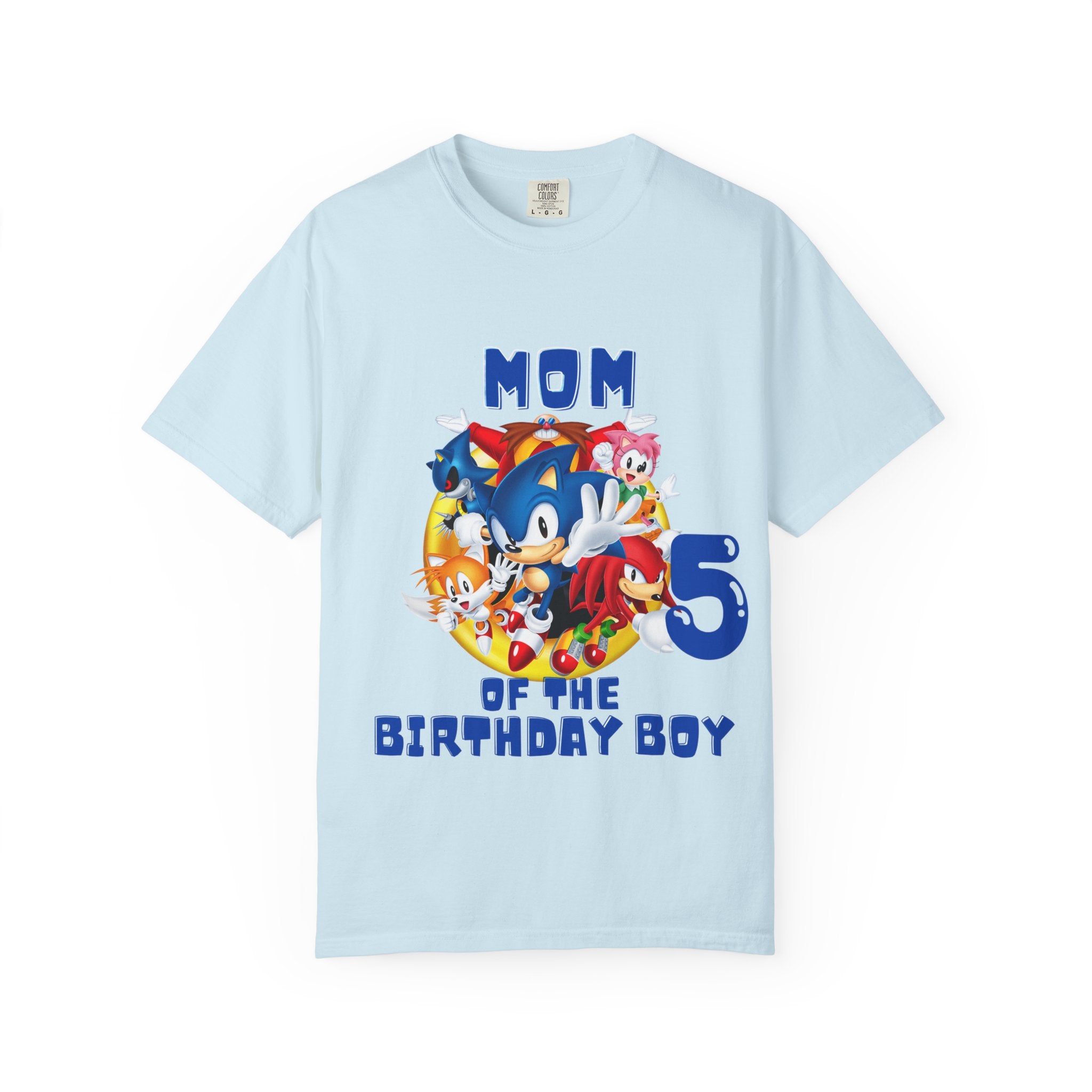 Personalized Mom of the Birthday Boy 5 T-Shirt — Kids' Party Tee