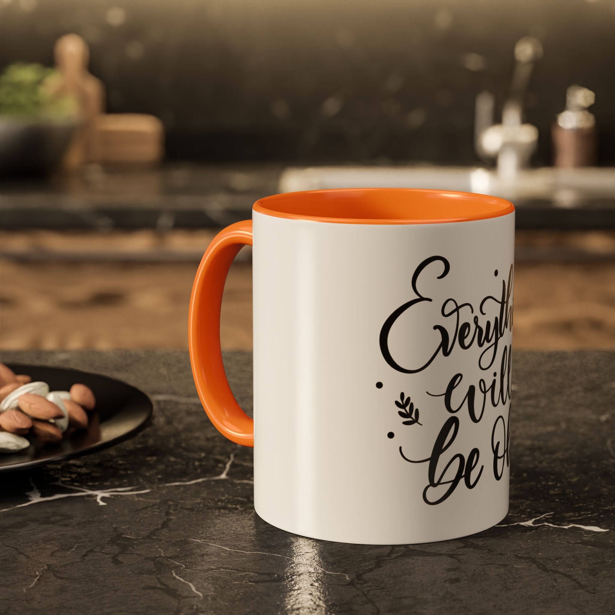 Everything Will Be Ok Mug — Inspirational Coffee Cup (11oz & 15oz)