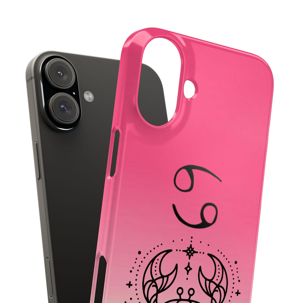 Cancer Slim Phone Case - Minimalist Zodiac/Life Support Design