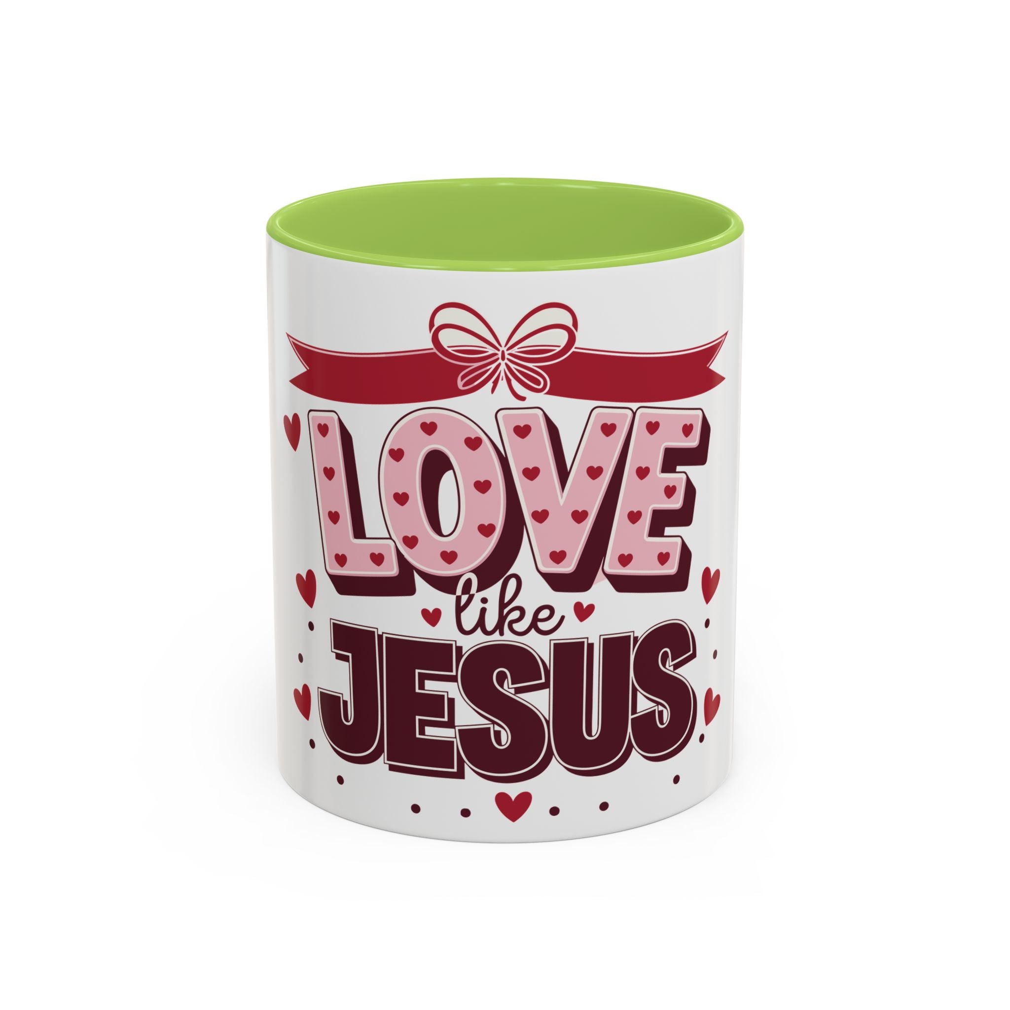 Love Like Jesus Coffee Mug — Christian Valentine Gift (11/15 oz)