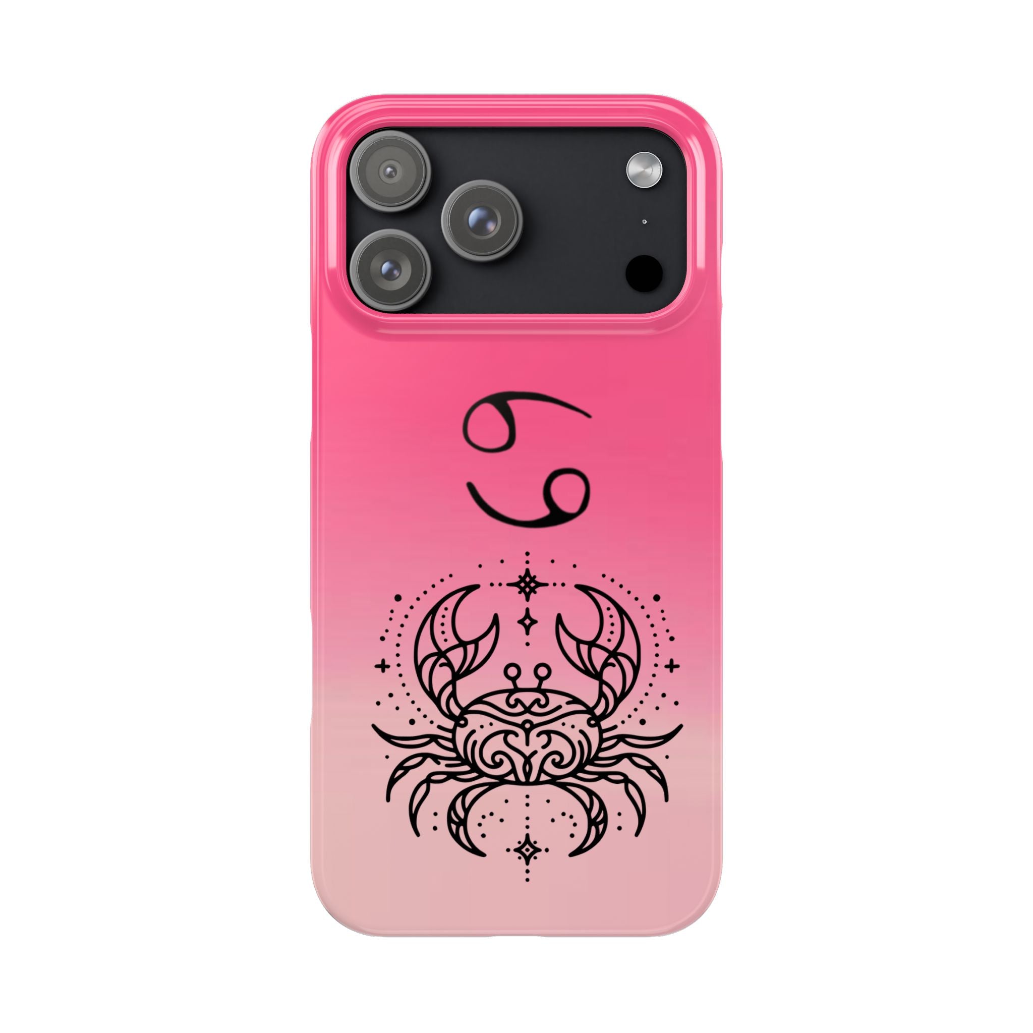 Cancer Slim Phone Case - Minimalist Zodiac/Life Support Design