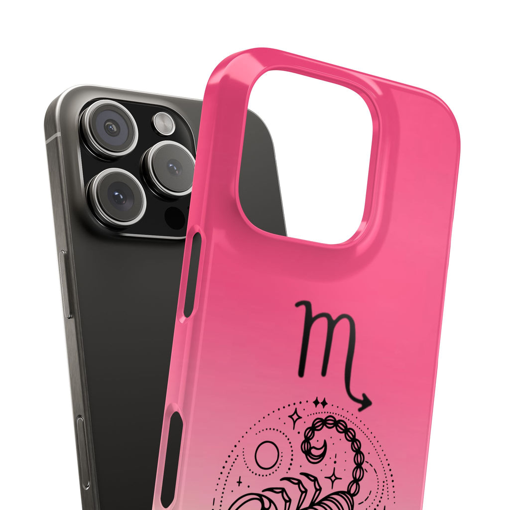 Scorpio Slim Phone Case - Zodiac Constellation Design