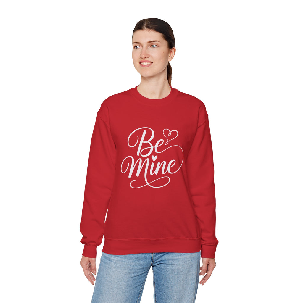 Be Mine Sweatshirt — Valentine’s Day Heart Graphic Crewneck