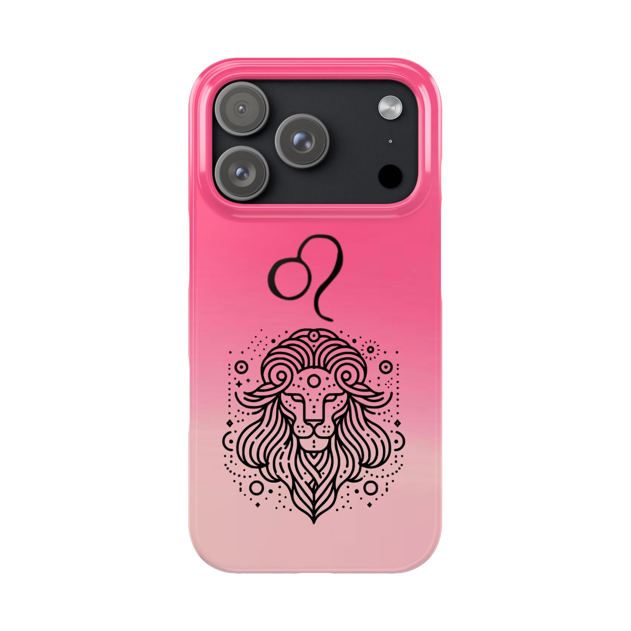 Leo Zodiac Slim Phone Case - Minimalist Horoscope Design