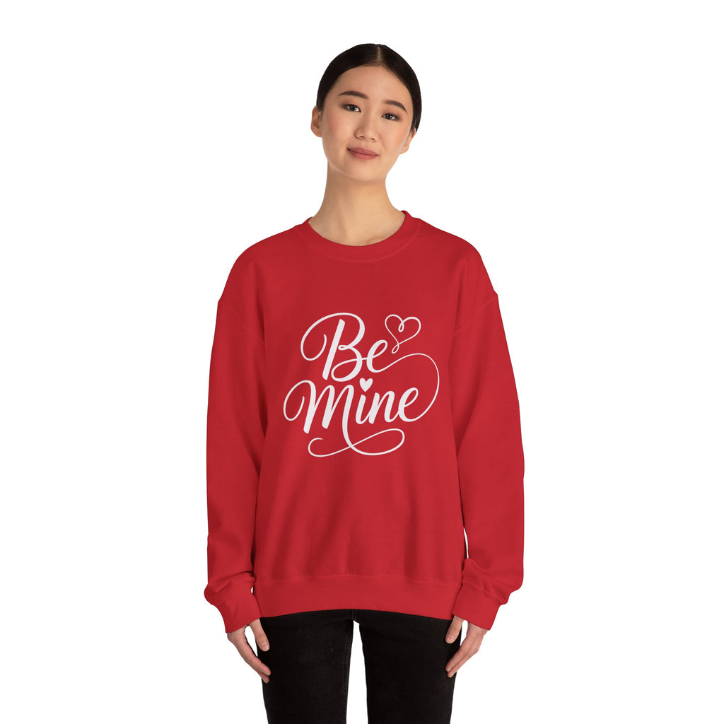 Be Mine Sweatshirt — Valentine’s Day Heart Graphic Crewneck