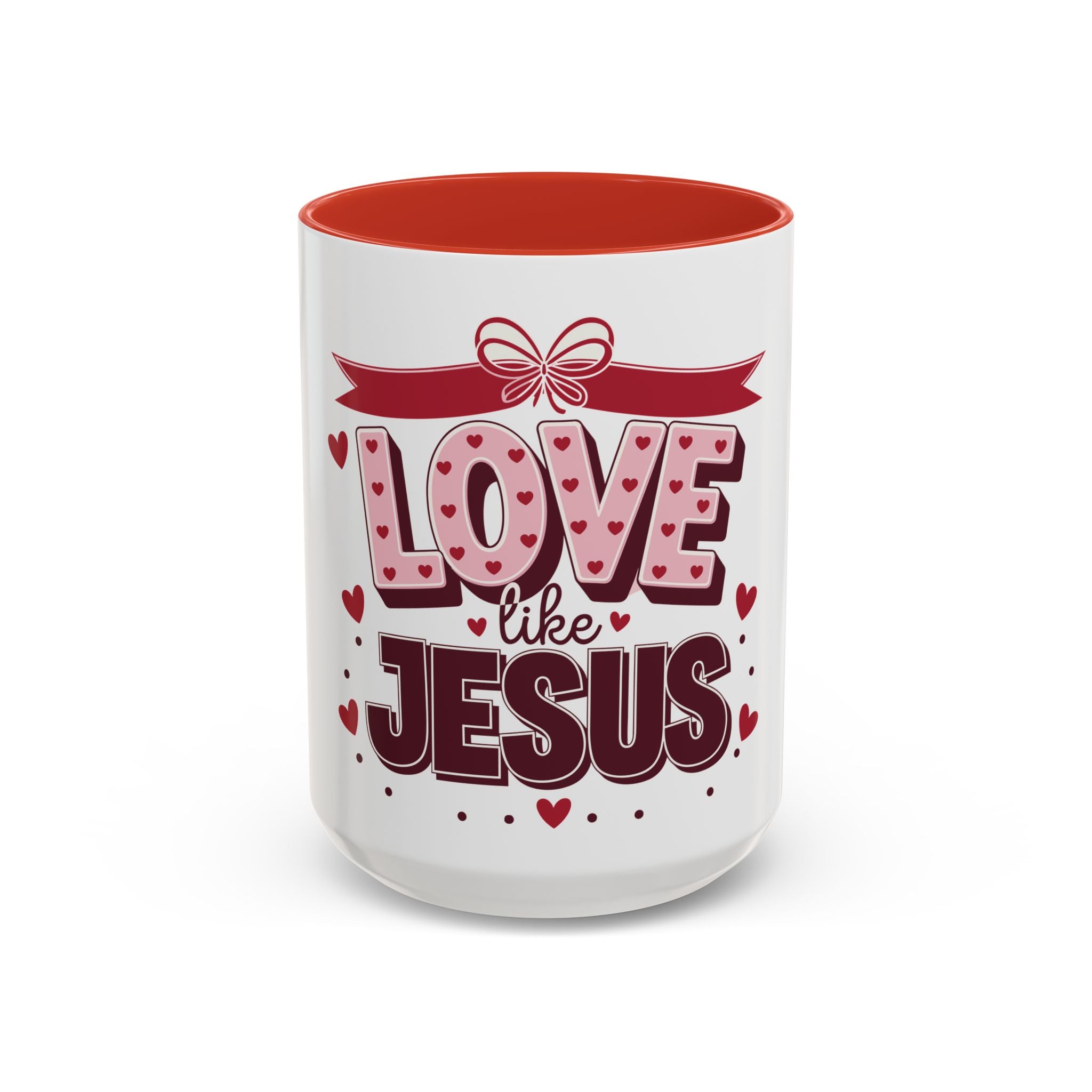 Love Like Jesus Coffee Mug — Christian Valentine Gift (11/15 oz)