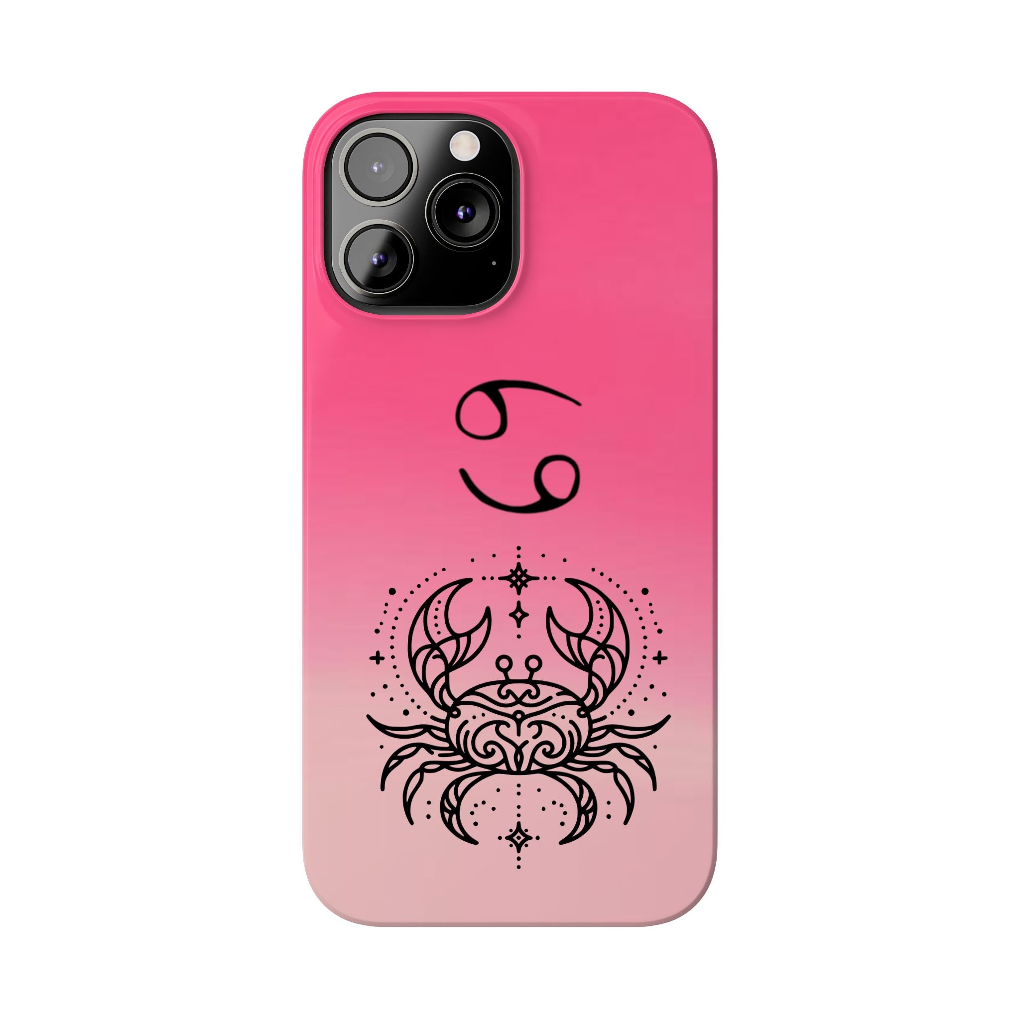 Cancer Slim Phone Case - Minimalist Zodiac/Life Support Design