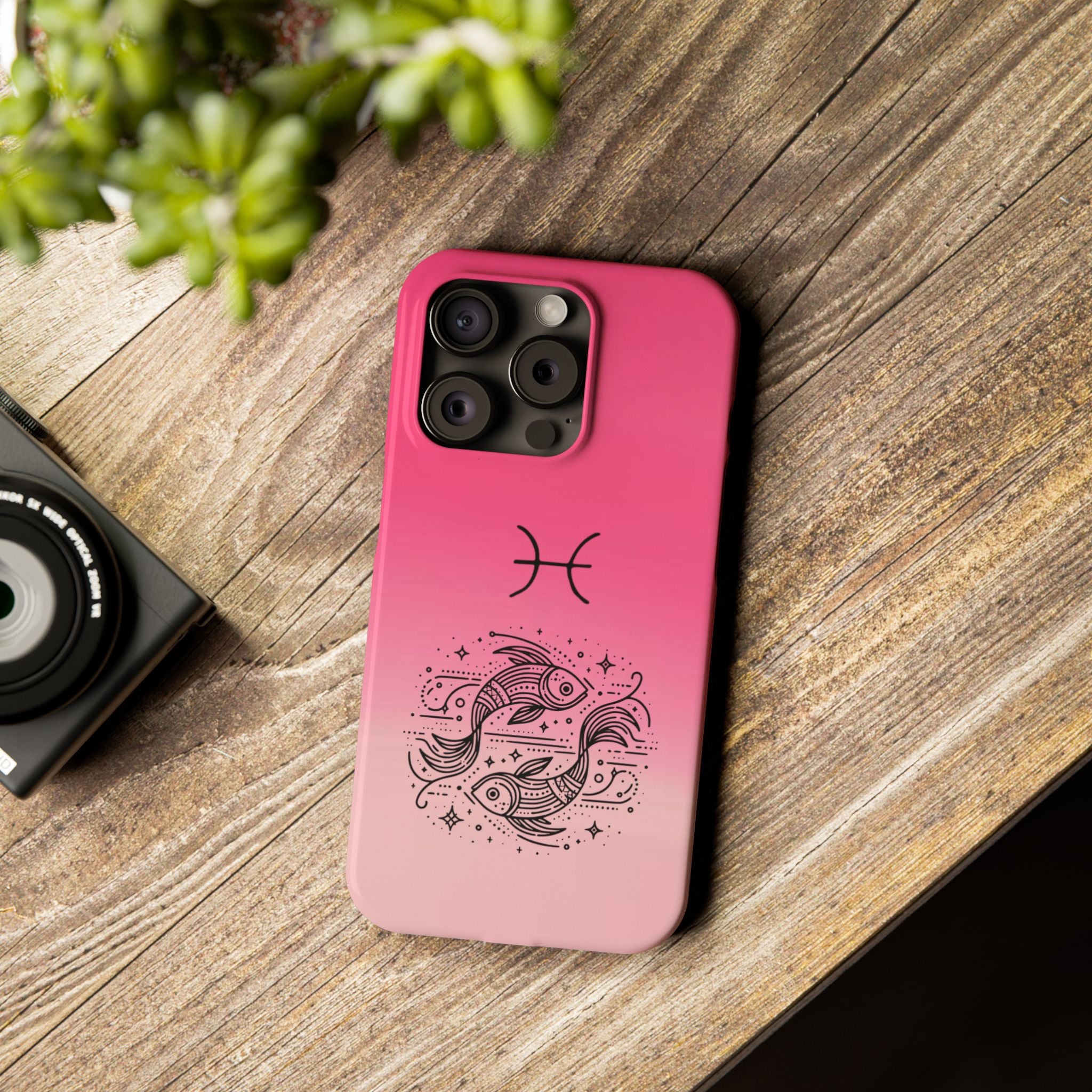 Pisces Slim Phone Case - Minimal Zodiac Phone Cover